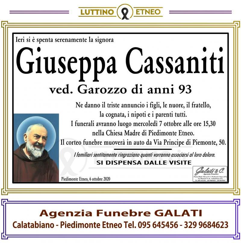 Giuseppa  Cassaniti